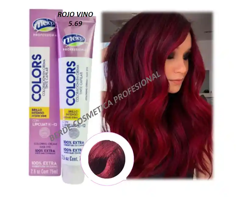 Tinte Rojo Vino 5.69 Meicy´s 75ml