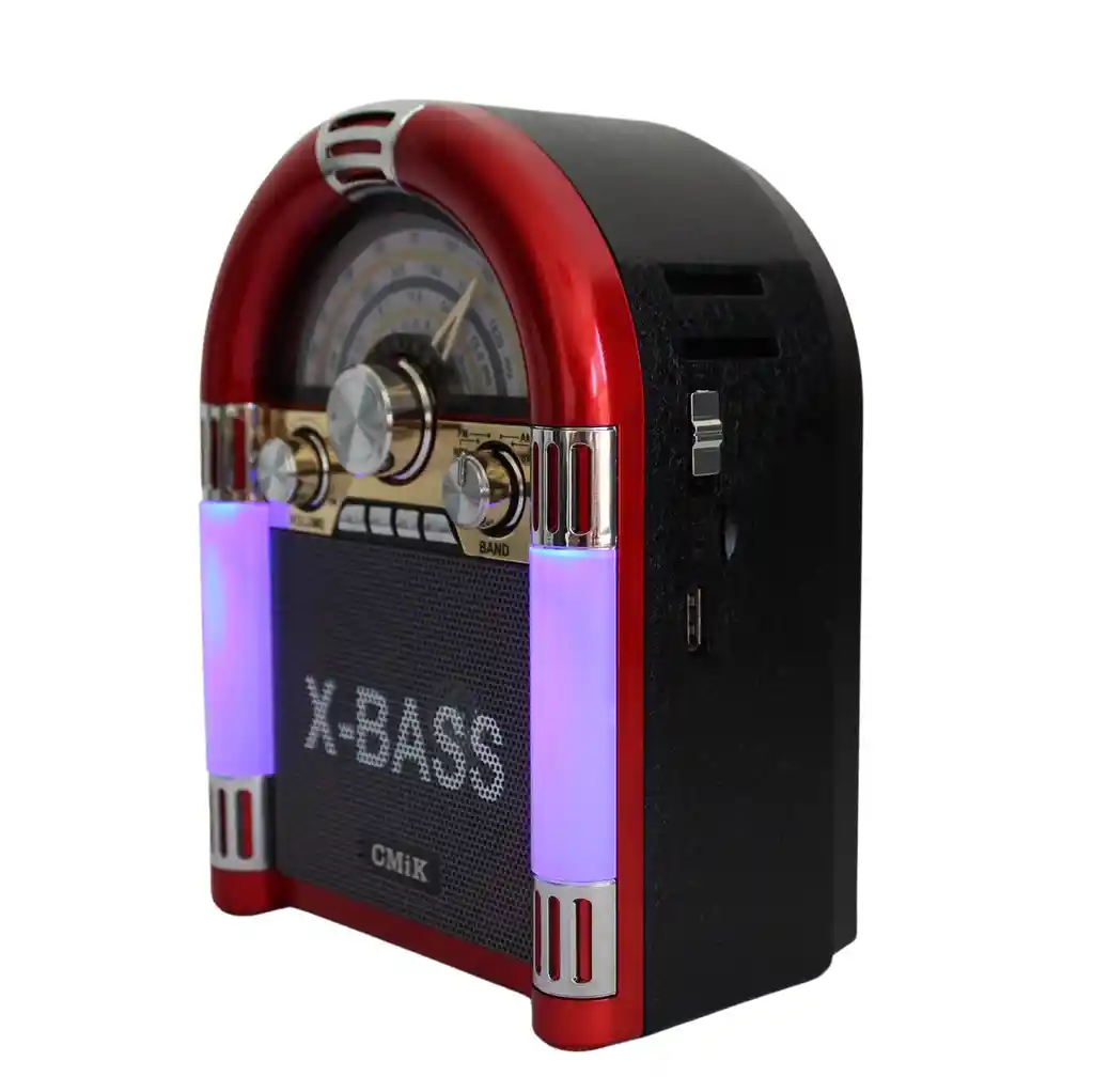 Radio Portátil 3 Bandas Con Bluetooth Y Usb Sonido Potente