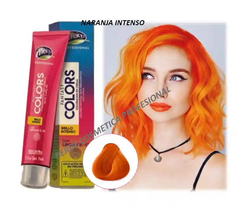 Tinte Fantasia Naranja Intenso 75ml Meicy´s