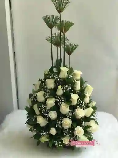 Arreglo Floral Funebre Amigo Condolencias