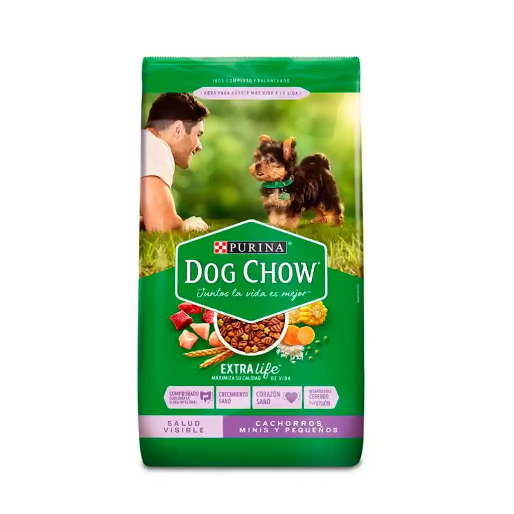 Alimento Para Perro Dog Chow Salud Visible Cachorros Minis Y Pequeños 2kg