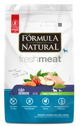 Formula Natural Alimento Seco Para Perro Fresh Meat Caes Senior Porte Mini Y Pequeño Pollo * 2.5 Kg