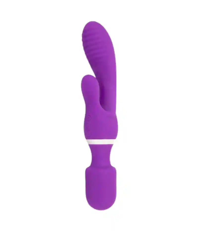 Vibrador Recargable Doble Estimulación Premium Happynex