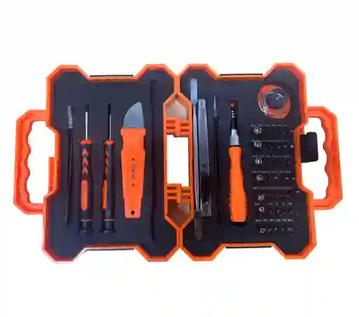 Kit De Herramientas De Reparación Electrónica Exploit Juego De Destornillador Con Pinzas Para Reparación De Tabletas Para Teléfonos 53 Piezas