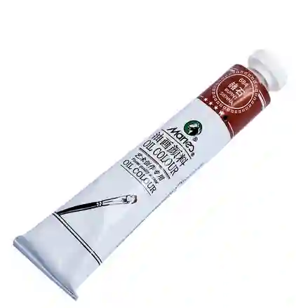 Pintura En Oleo 684 Burnt Sienna X50ml Marca Maries