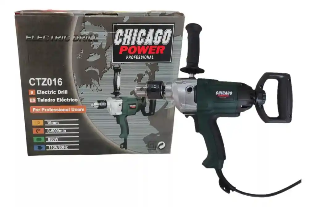Taladro De Rotación 850w Tipo Pesado Chazisero Chicago