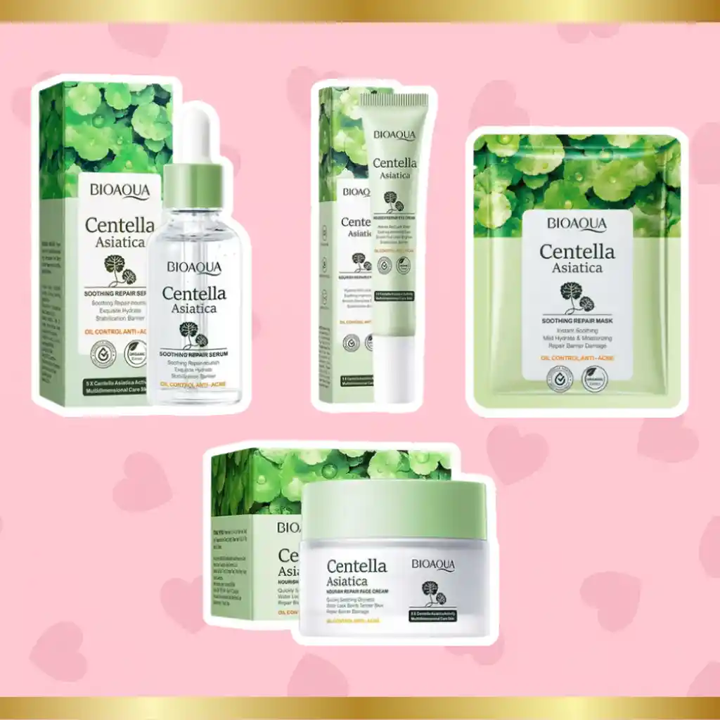 Kit De Cuidado Facial Centella Asiatica Bioaqua