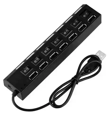 Multipuerto Usb 7 Hubs