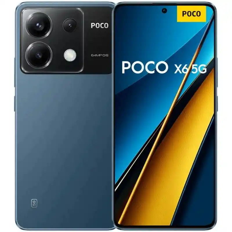 Celular Xiaomi Poco X6 5g 256gb / 12ram / 64mp Azul
