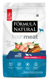 Formula Natural Alimento Seco Para Perro Fresh Meat Caes Senior Porte Medio Y Grande Pollo * 2.5 Kg