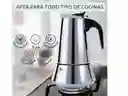 Cafetera Italiana 6 Tazas Para Estufa