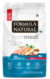 Formula Natural Alimento Seco Para Perro Fresh Meat Caes Adultos Medio Pollo * 2.5 Kg