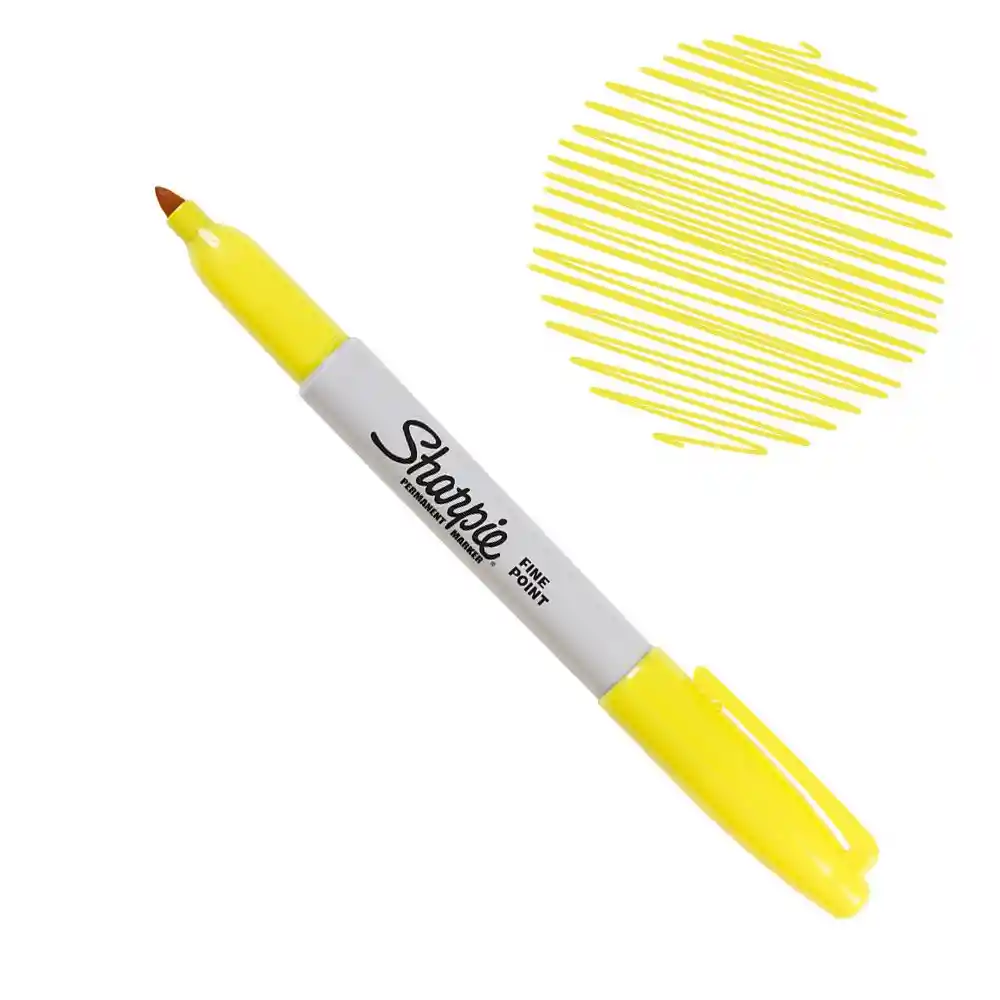 Sharpie Permanente Amarillo