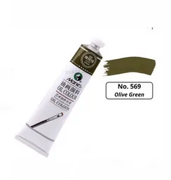 Pintura En Oleo 569 Olive Greem X50ml Marca Maries