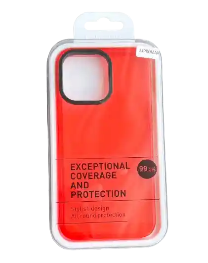 Iphone 14 Pro Max Protector Color Rojo