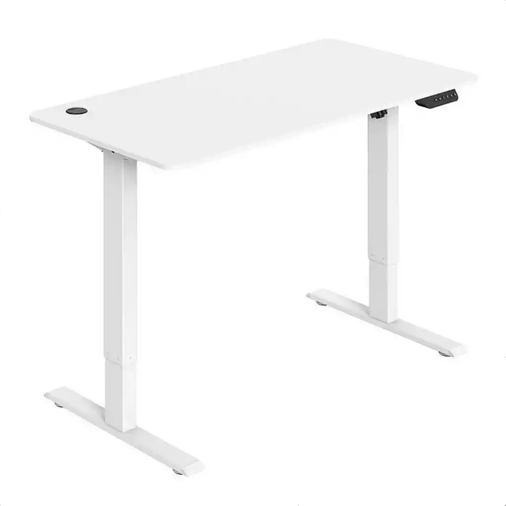 Escritorio Elevable Ergo Altura Ajustable Eléctrico Techgo Dmtb-01 Blanco