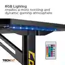 Escritorio Gamer Con Luces Rgb, Techgo Mpcg-01 / 120x60x75cm