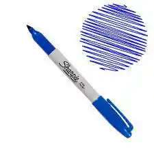 Sharpie Permanete Azul