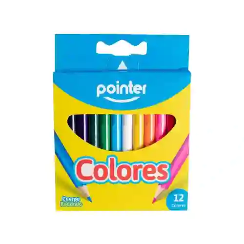 Lapices Color Pointer 12col Redondo Corto