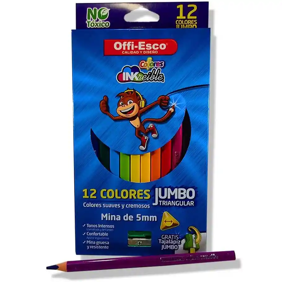 Colores Offi-esco Jumbo X12 Triangular