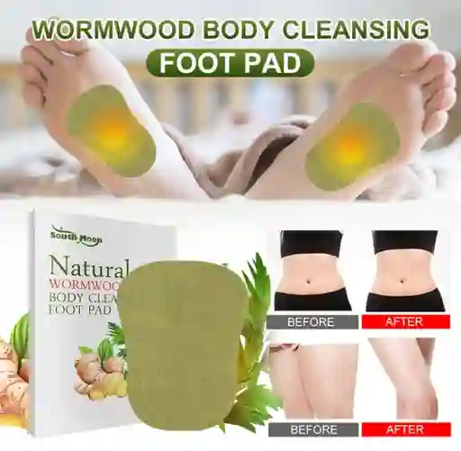 Parches Para Pies De Jengibre Detox X 10 Undiades