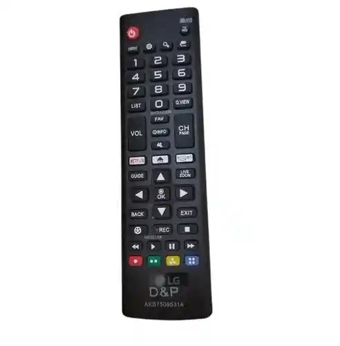 Control Remoto Lg Smart Tv Botón Netflix Akb75095314