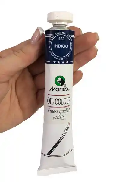 Pintura En Oleo 422 Indigo X50ml Marca Maries