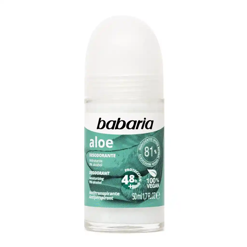 Babaria Desodorante Aloe Hidratante en Roll On