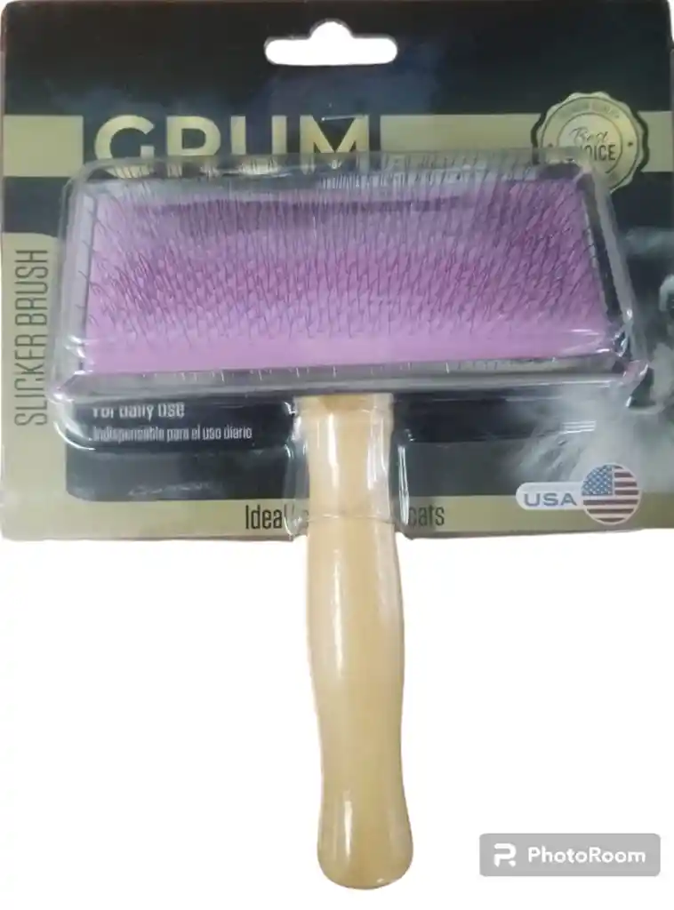 Cepillo Grum L Para Mascotas Rf 9501-3l