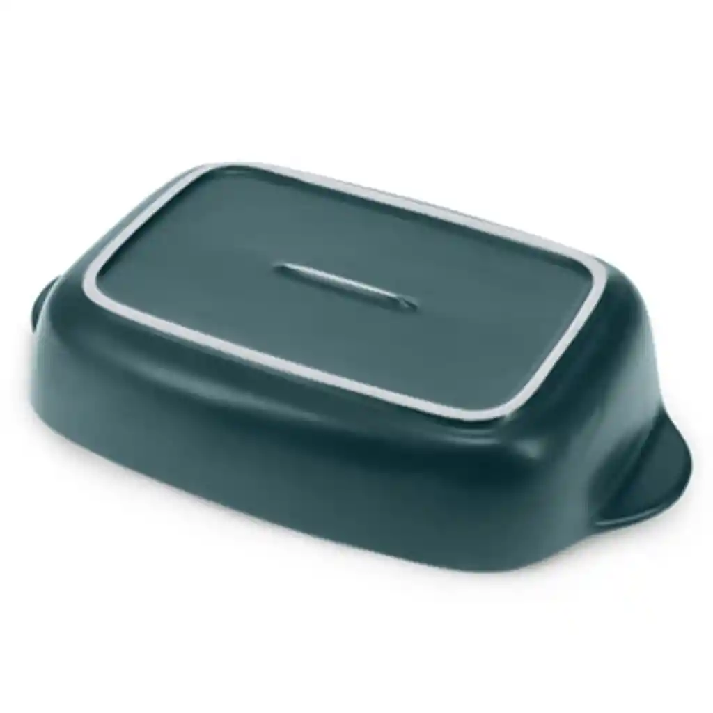 Refractaria Rectangular Verde Claro