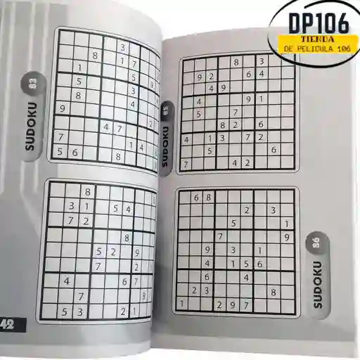Libro De Sudoku X 1 Und