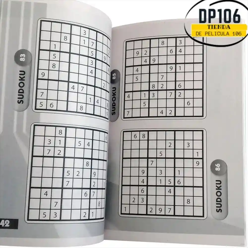 Libro De Sudoku X 1 Und