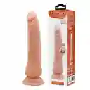 Consolador 21cm Barbara Fuerte Chupa Ventosa Silicona Exoesqueleto