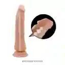 Consolador 21cm Barbara Fuerte Chupa Ventosa Silicona Exoesqueleto