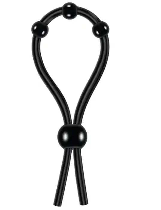 Anillo Retardante Para El Pene - Ultimate Silicone Lasso - Zero Tolerance - Graduable