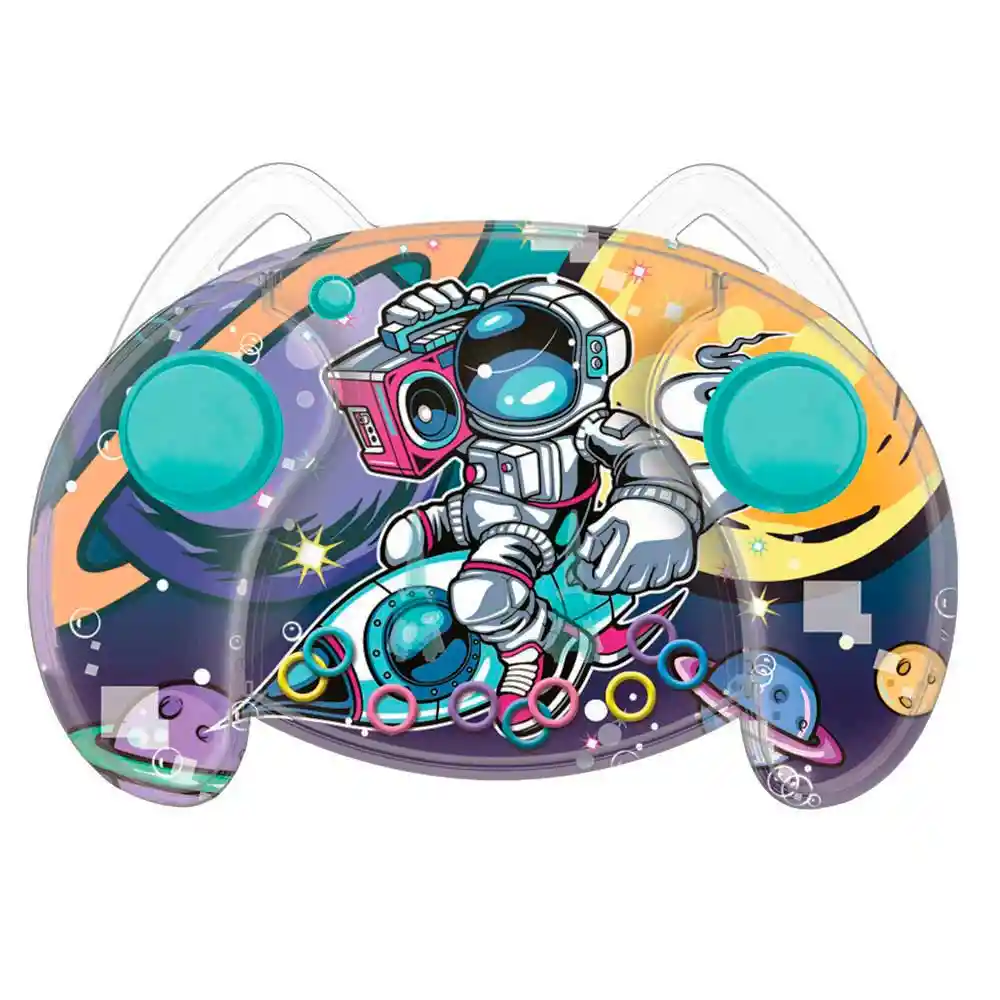 Juguete Anillos Diseño Atari De Agua De Astronauta Cosmos