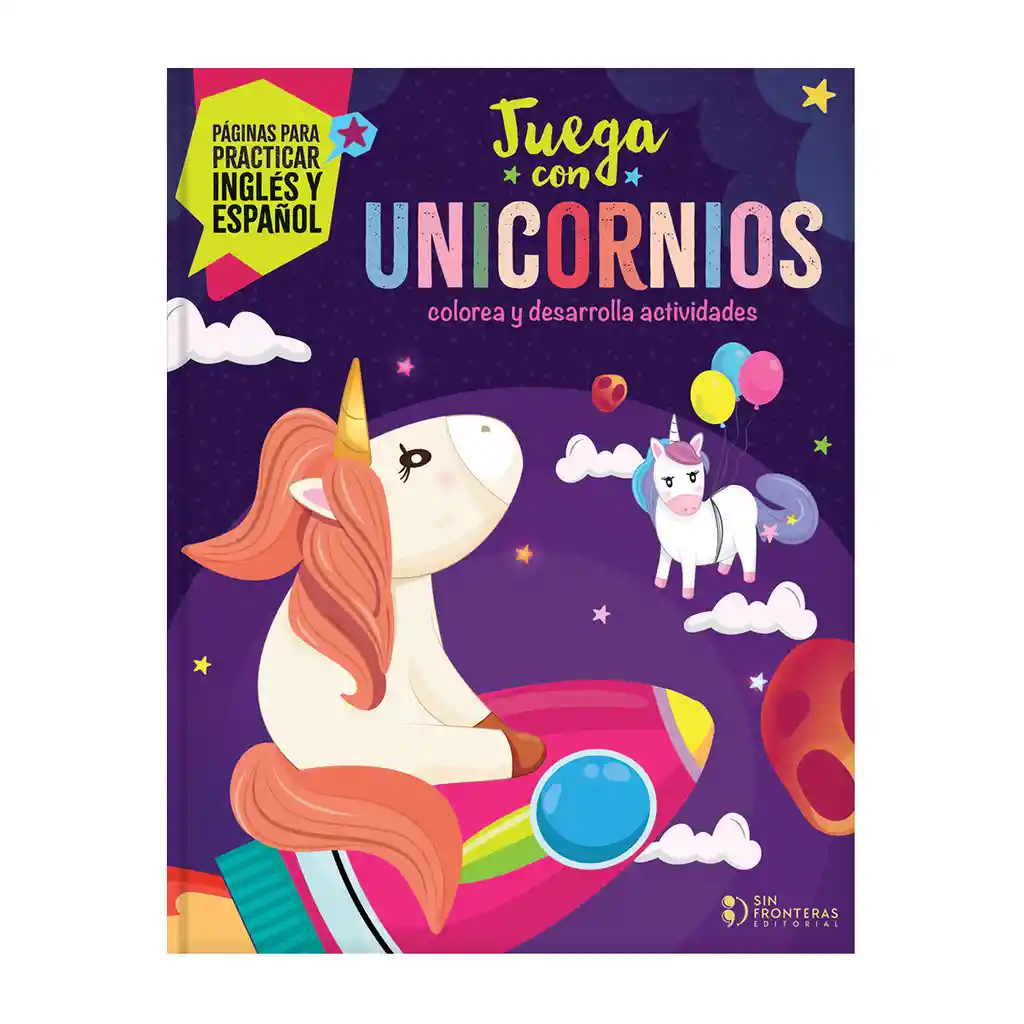 Libro Juega Con Unicornios