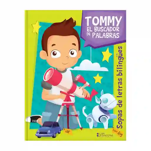 Libro Sopa De Letras Bilingüe Con Tommy
