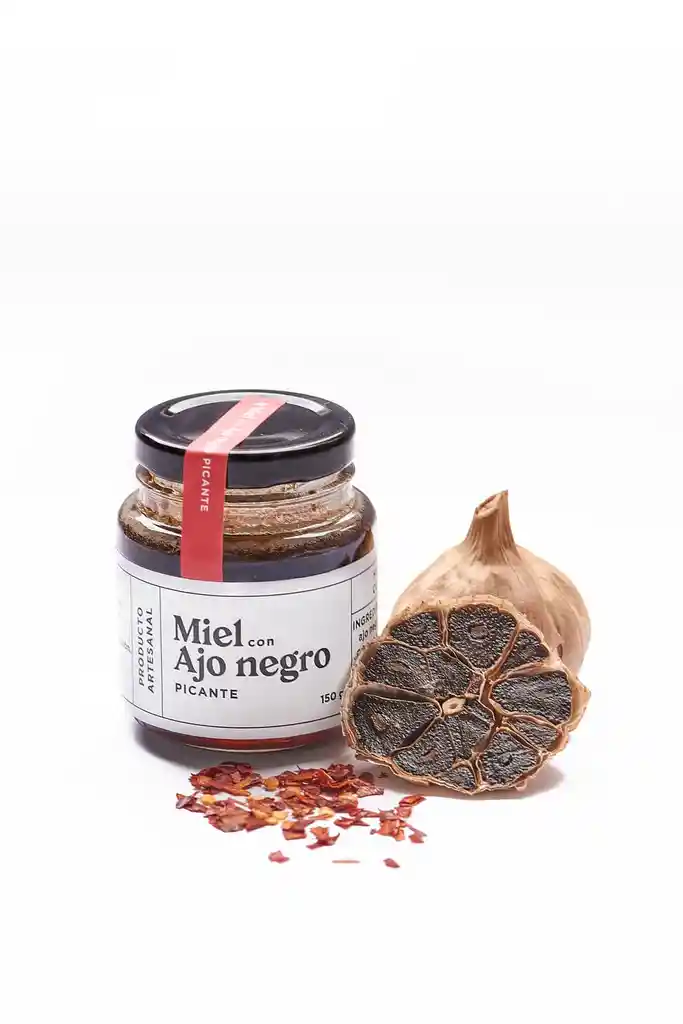 Miel Ajo Negro Picante