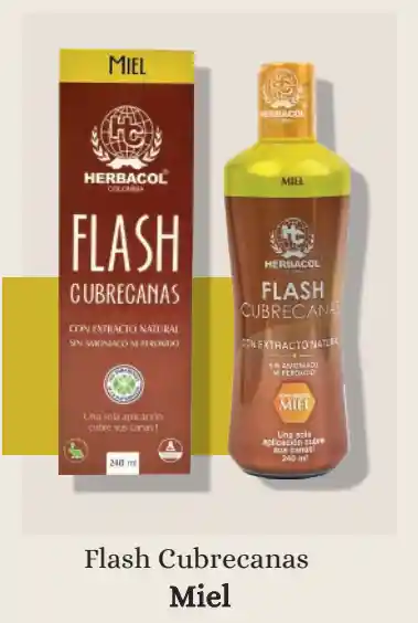 Flash Cubre Canas Miel Herbacol 240ml