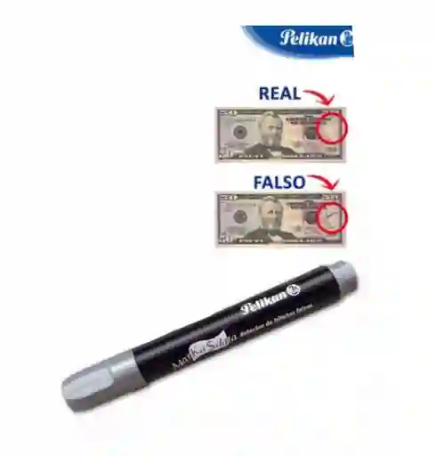 Marcador De Billetes Falsos Pelikan Markadata