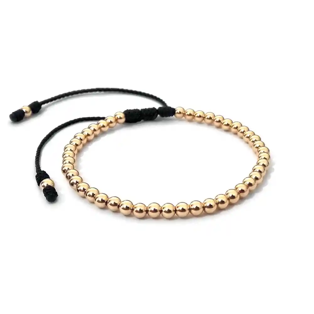 Pulsera Con Oro Laminado 18k