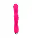 Vibrador Doble Estimulación Con Suaccionador Flora