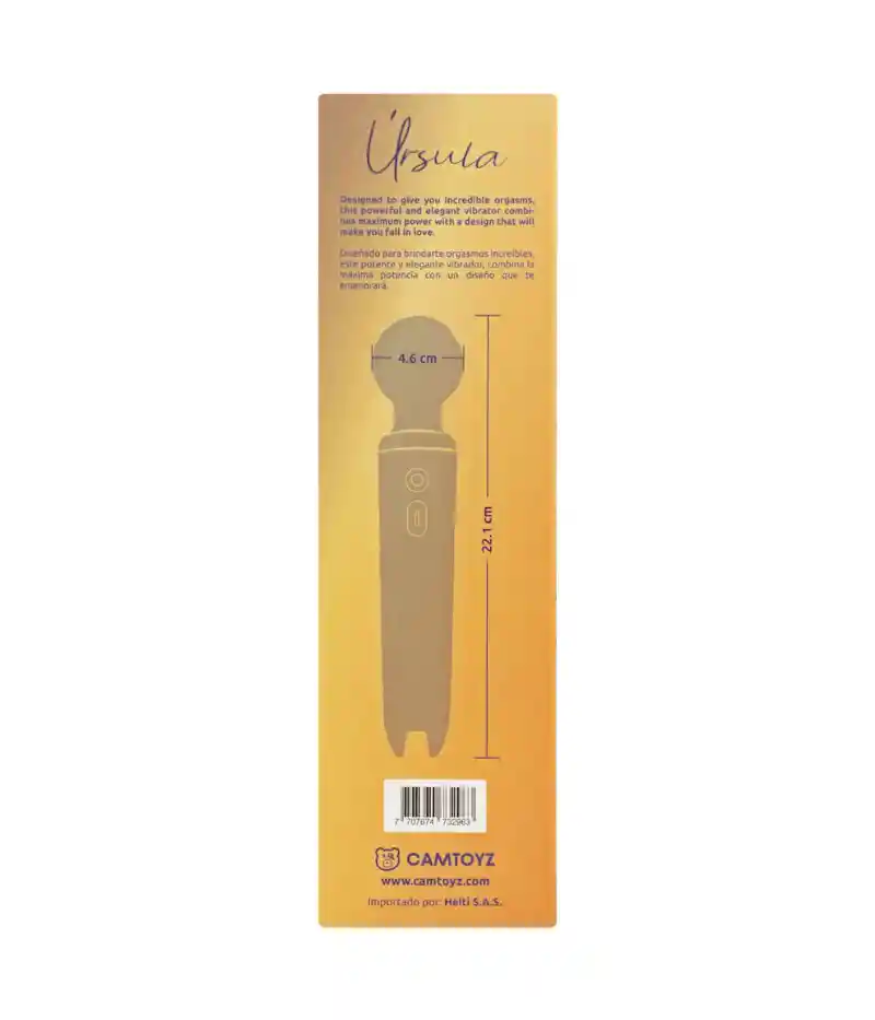 Hitachi Vibrador Estimulador De Clítoris Ursula
