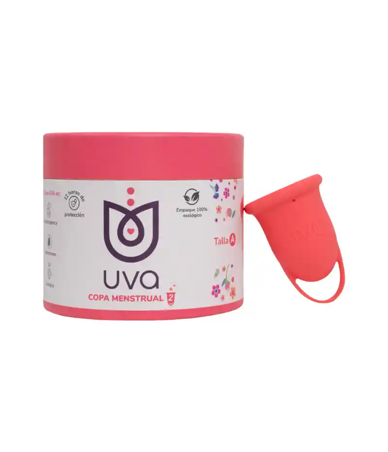 Kit Copa Menstrual Talla A - Uva 2