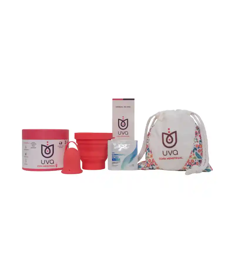 Kit Copa Menstrual Talla A - Uva 2