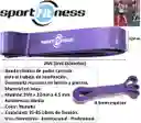 Kit 4 Pzs Banda Poder Elástica Sportfitness Tonificacion Gym