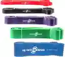 Kit 5 Pzs Banda Poder Elástica Sportfitness Tonificacion Gym