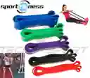 Kit 5 Pzs Banda Poder Elástica Sportfitness Tonificacion Gym