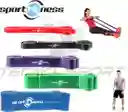 Kit 5 Pzs Banda Poder Elástica Sportfitness Tonificacion Gym